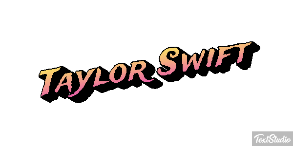 Taylor Swift Effetto testo