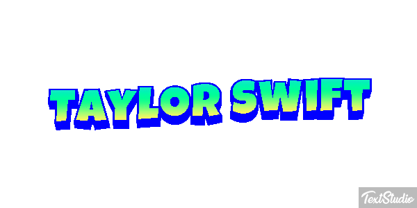 Taylor Swift Effetto testo