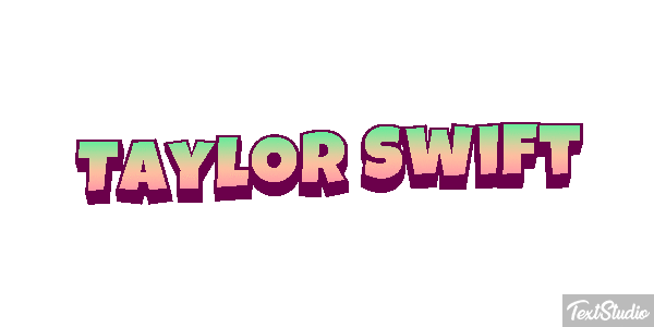 Taylor Swift Effetto testo