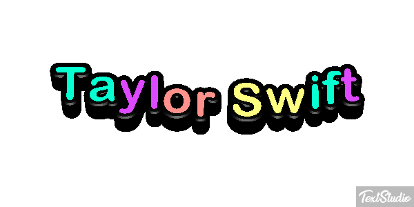Taylor Swift Effetto testo