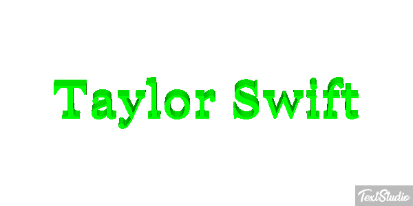 Taylor Swift Effetto testo