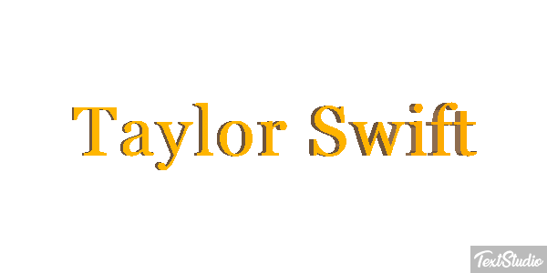 Taylor Swift Effetto testo
