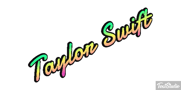 Taylor Swift Effetto testo