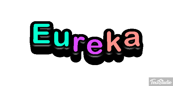 Eureka Efekt tekstowy