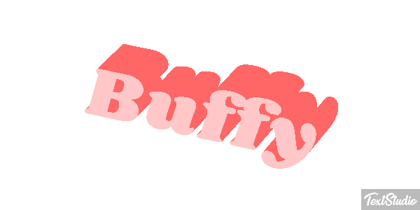 Buffy Text effect