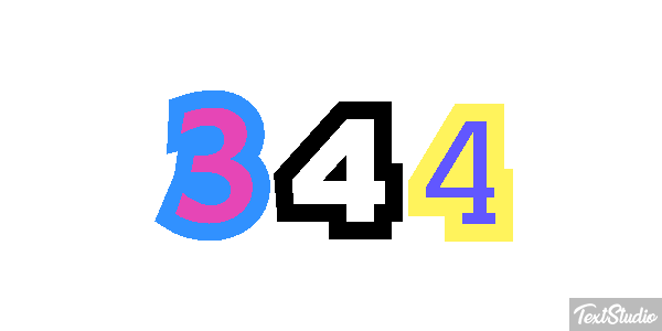 344 Effetto testo