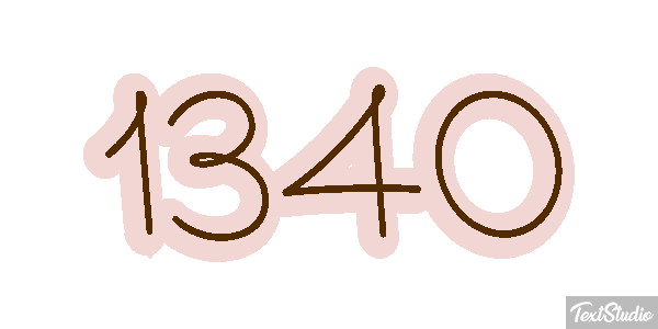 1340 Text effect