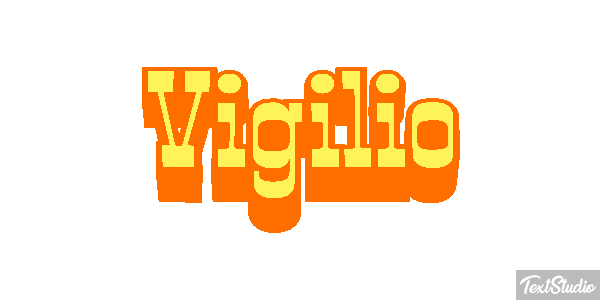 Vigilio Текстовый эффект