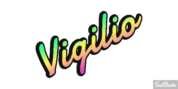 Vigilio Текстовый эффект