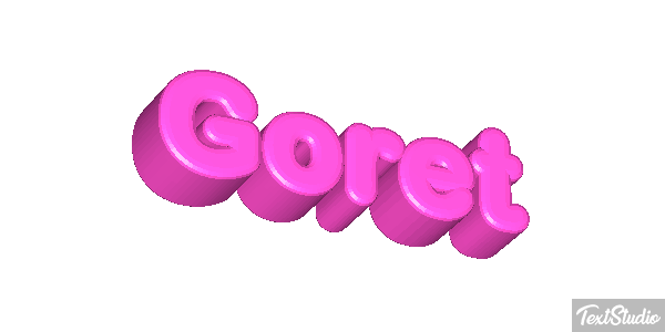 Goret Effetto testo