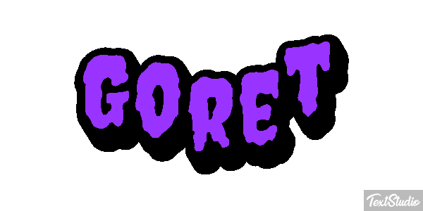 Goret Effetto testo