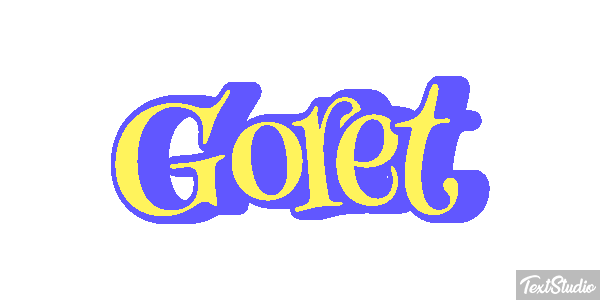 Goret Effetto testo