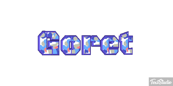 Goret Effetto testo