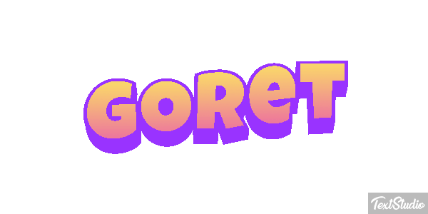 Goret Effetto testo