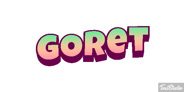 Goret Effetto testo