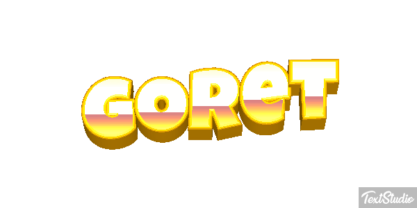 Goret Effetto testo