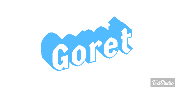Goret Effetto testo