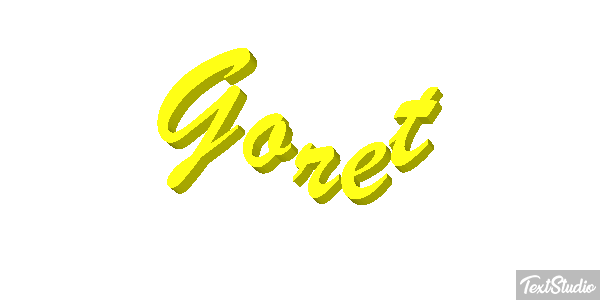 Goret Effetto testo
