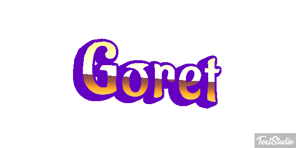 Goret Effetto testo