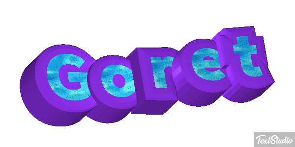 Goret Effetto testo