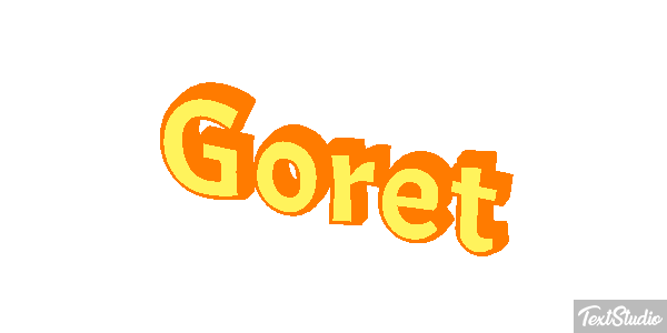 Goret Effetto testo