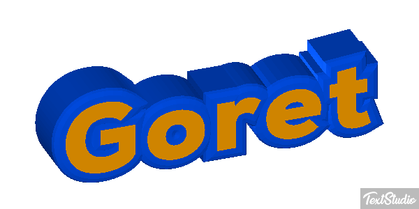 Goret Effetto testo