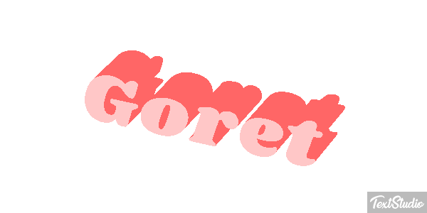 Goret Effetto testo