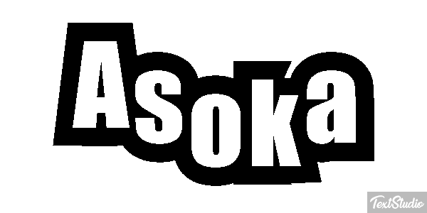 Asoka Text effect