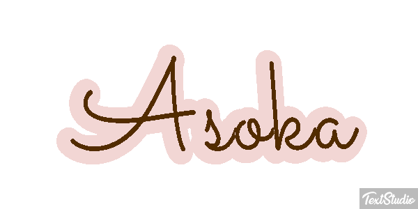 Asoka Text effect
