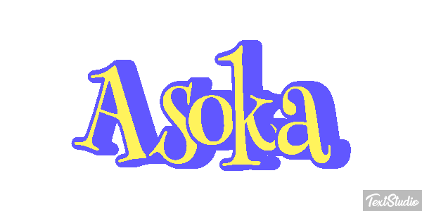 Asoka Text effect
