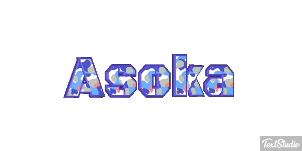 Asoka Text effect
