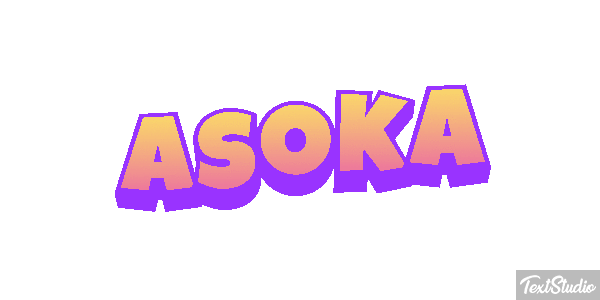 Asoka Text effect