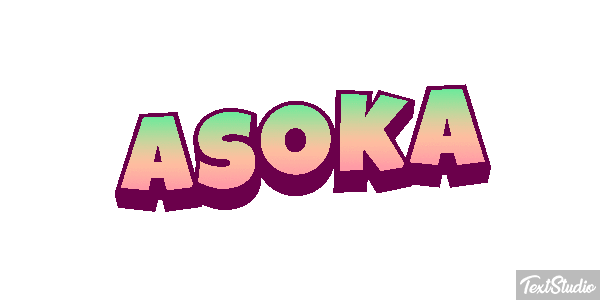 Asoka Text effect