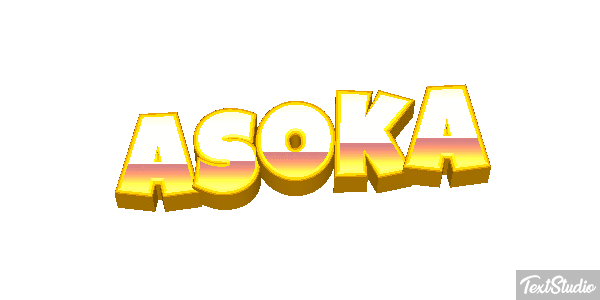 Asoka Text effect