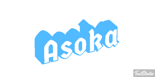 Asoka Text effect
