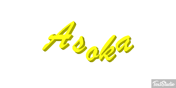 Asoka Text effect