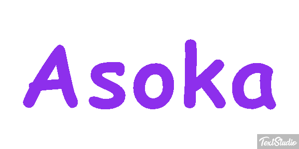 Asoka Text effect