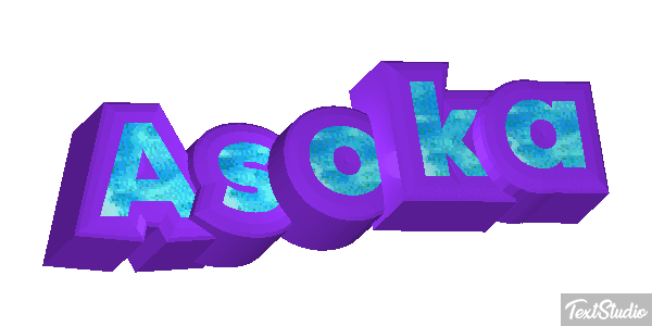 Asoka Text effect