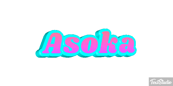 Asoka Text effect