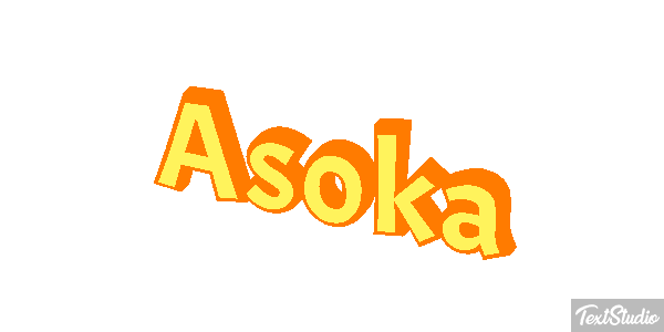 Asoka Text effect