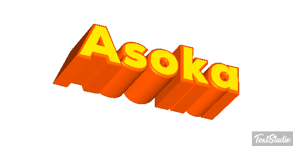 Asoka Text effect