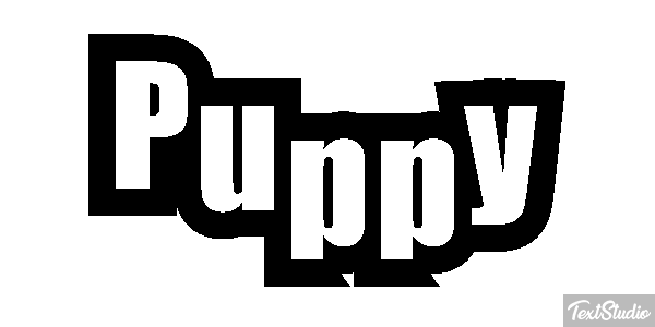 Puppy Texteffekt