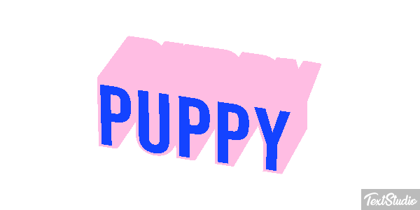 Puppy Texteffekt