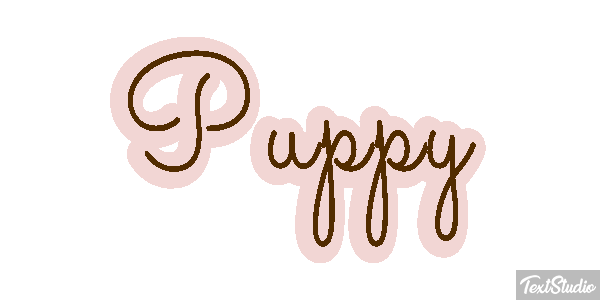 Puppy Texteffekt