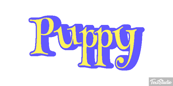 Puppy Texteffekt
