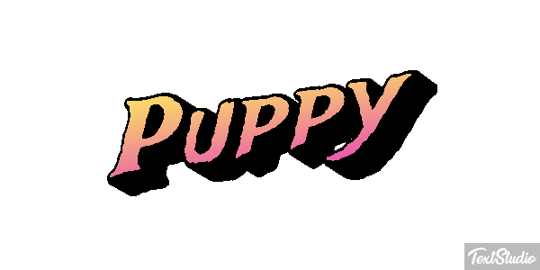 Puppy Texteffekt