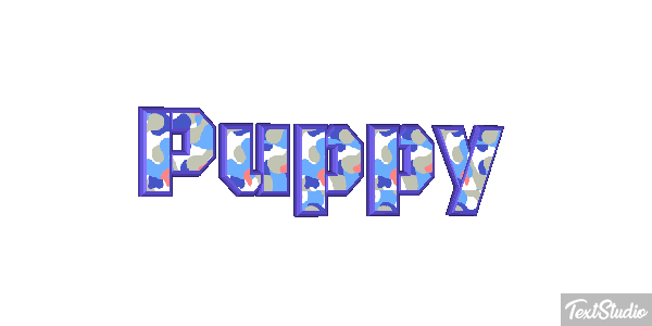 Puppy Texteffekt