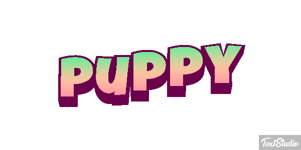 Puppy Texteffekt