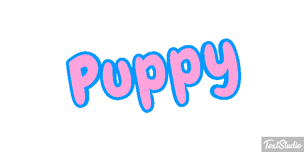 Puppy Texteffekt