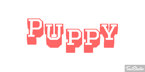 Puppy Texteffekt